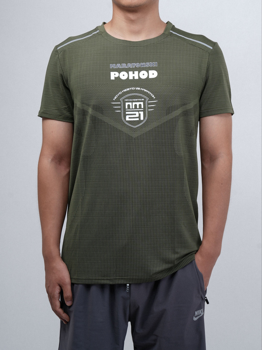 URADNA MAJICA MARATONSKEGA POHODA - short sleeve walking jersey